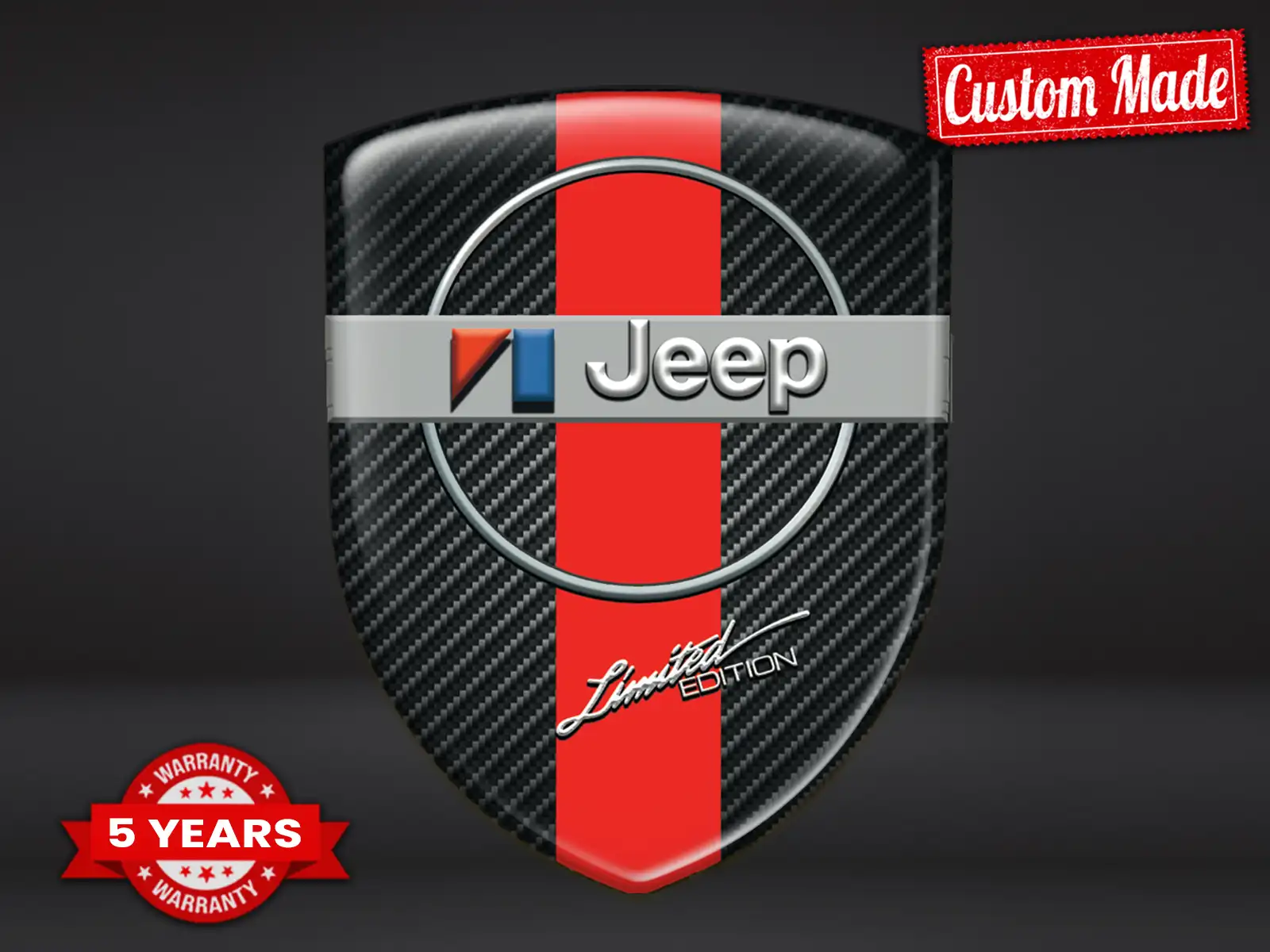 Jeep Windschutzsticker Edition Modern Professionell